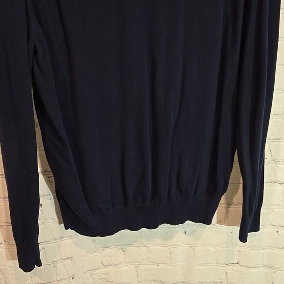 Jos A Bank traveler navy blue v neck sweater size XL - Picture 7 of 7